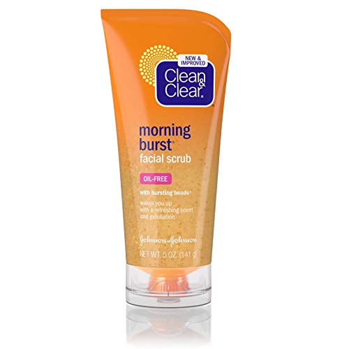 Limpo e limpo Morning Burst Scrub facial para todos os tipos de pele, 5 fl. Oz.