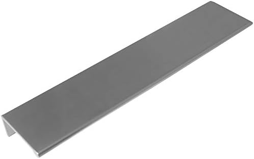 Laurey 96428-9 polegadas de borda geral Pull para portas do gabinete e frentes de gaveta - níquel de cetim - pacote