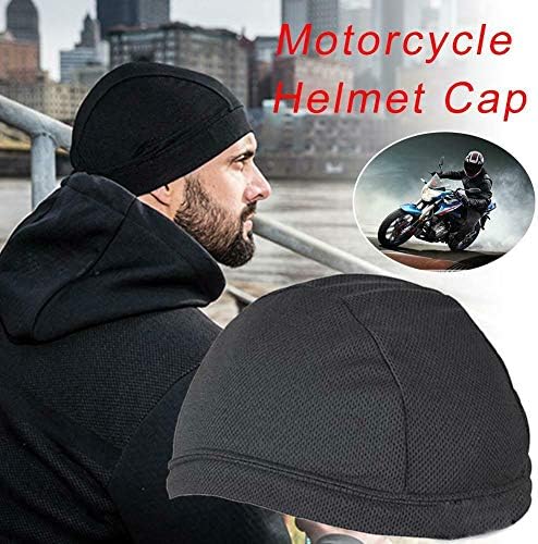 Toplor umidade Wicking Skull Cord/Capacelet Liner/Running Saine Caps for Men - Motocicleta Ciclismo Banda de