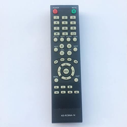 Controle remoto de substituição Compatível para insígnia TV NS-24E40SNA14 NS-32D20SNA14 24 Televisão
