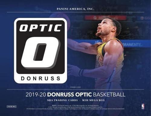 2019/20 Panini Donruss Optic Mega 42ct Basketball Box - Pacotes de cera de basquete