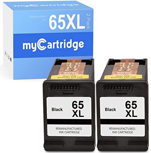 MyCartridge 65xl Substituição de cartucho de tinta remanufaturada preta para HP 65xl 65 XL N9K04AN