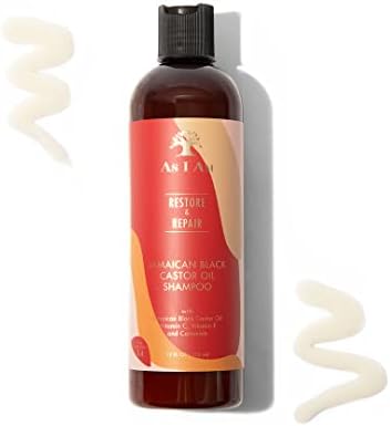 Como sou JBCO Shampoo - 12 onça - Limpador suave - repara e restaura a saúde do couro cabeludo - vegan