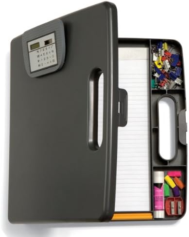Caixa de cliboard portátil da OIC com calculadora