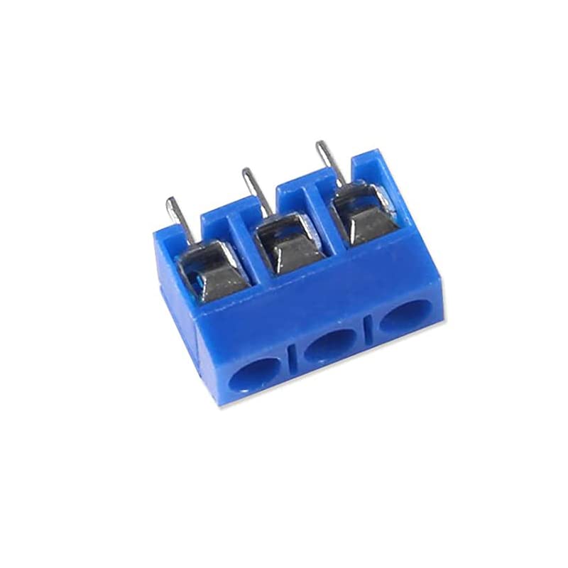 Conectores de bloco de preços de parafuso de montagem em 3 pinos de 3 pinos, 10 mm de pitch ， 10pcs kf301-5.0
