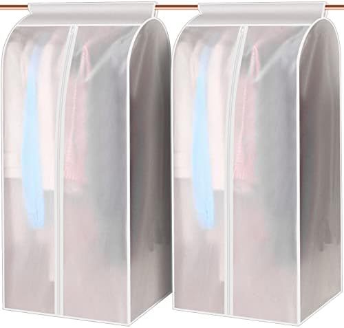 Huobaopao 43 polegadas de sacolas de vestuário de penduramento extras para armazenamento para armazenamento de