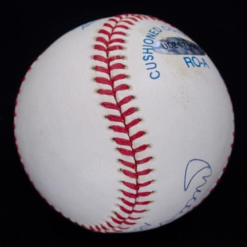 UDA Mickey Mantle No.7 assinado oal beisebol Upper Deck Certificado - bolas de beisebol autografadas