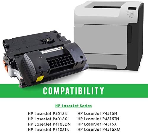Substituição de cartucho de toner compatível com Linkyo para HP 64X CC364X