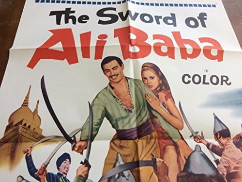 Poster de filme original de Ali Baba, belo, lindo, Peter Mann