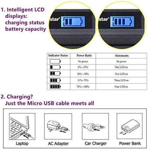 Bateria Kastar X2 e Carregador LCD Slim para Nik en-El8 Coolpix P1 P2 Coolpix S1 S2 S3 S5 S6 COOLPIX S7