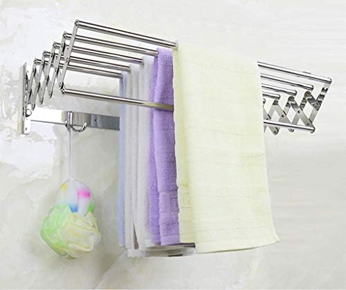 -S prateleiras, prateleiras de toalhas, toalhas de toalhas de aço inoxidável gancho de aço de banheiro