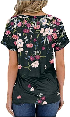 Topunder Belas camisa de futebol feminino Manga curta Camisetas de primavera de primavera de poliéster Comfort