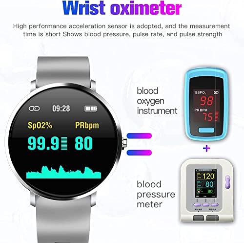 Smartwatch Music Smart Watches For Men Mulheres Pedômetro Atividade Esportiva Rastreadores de Fitness HR Monitor