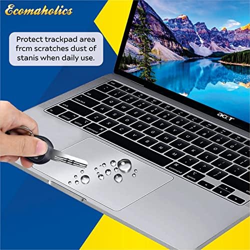 ECOMAHOLICS Laptop Touch Pad Protetor Protector para Asus Vivobook 13 ardósia OLED laptop de 13,3 polegadas,