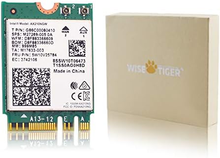 Cartão wifi ax210ngw, wi-fi 6e 11ax módulo sem fio se expandem para 6GHz MU-MIMO Tri-Band Bluetooth