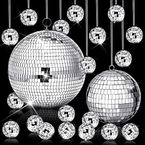 17 Pacote de bola de discoteca de discoteca bola de discoteca de discoteca de bola de bola de bola