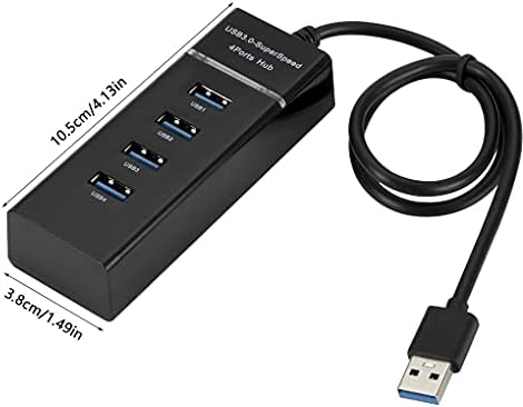Chysp USB3.0 Extender Multi-Port USB 1 a 4 Adaptador de cabo Hub de docking Hub de 4 portas com 5 Gbps de velocidade