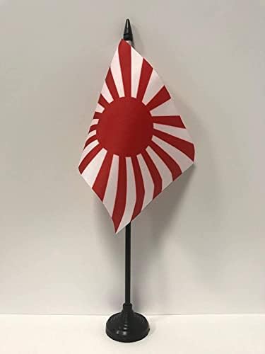 Bandeira da AZ Japão Bandeira da mesa da Primeira Guerra Mundial 4 '' x 6 '' - bandeira de mesa japonesa