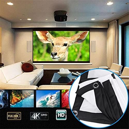 N/A 3D HD Montado Tela de projeção LED LED Projector Alto brilho de 120 polegadas a 60 polegadas para home