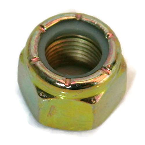 Nylon Lock Nuts Amarelo Grau de Zinco C - 5/8 -18 UNF - Qty -25