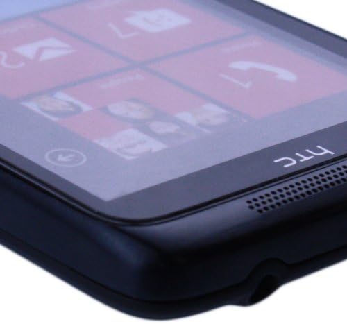 Protetor de tela Skinomi Compatível com HTC Trophy Clear Techskin TPU Anti-Bubble HD Film