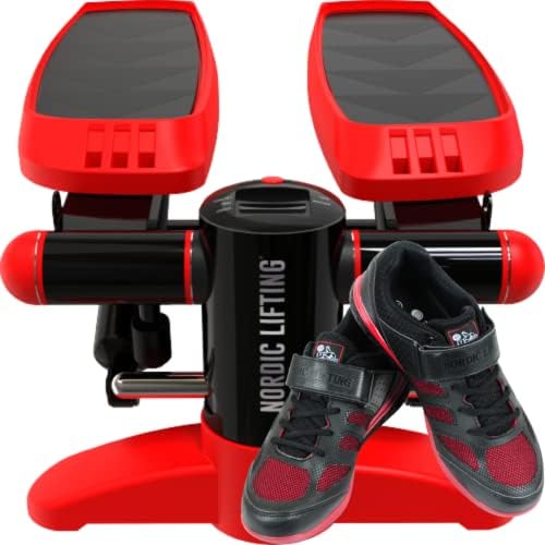 Mini Stepper - pacote vermelho com sapatos Venja tamanho 11.5 - vermelho preto