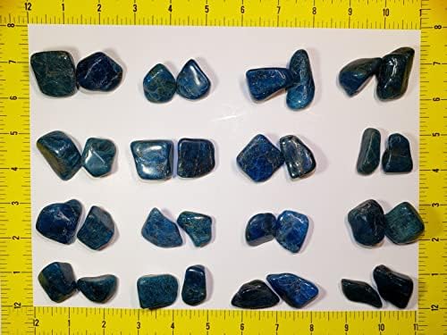 2pc azul apatite pequena media de grau A translúcido de grau A do grau caiu de pedras de cristal natural e
