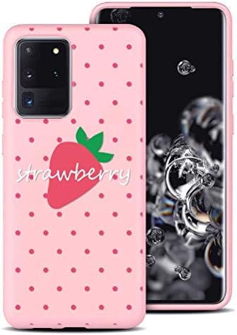 Eouine para Samsung Galaxy A42 5G Case [6.6 ] Caixa de telefone Silicone Pink com padrão Ultra Slim Slim