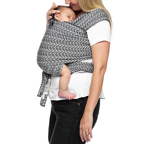 Moby Wrap Baby Carrier de Petunia Pickle Bottom | Evolução | Portador de embrulho de bebê para recém -nascidos
