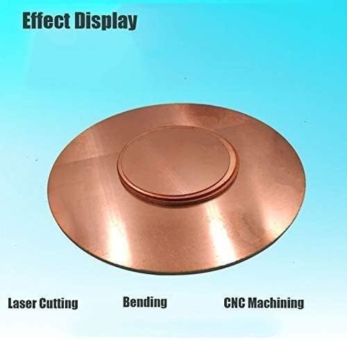 Syzhiwujia metal alumínio de cobre folha de cobre folha de disco de alta pureza Materiais redondos de círculo de