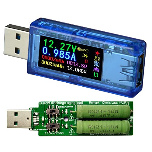 USB 3.0 Medidor de energia Testador Digital Multímetro Digital Detector de tensão de tensão