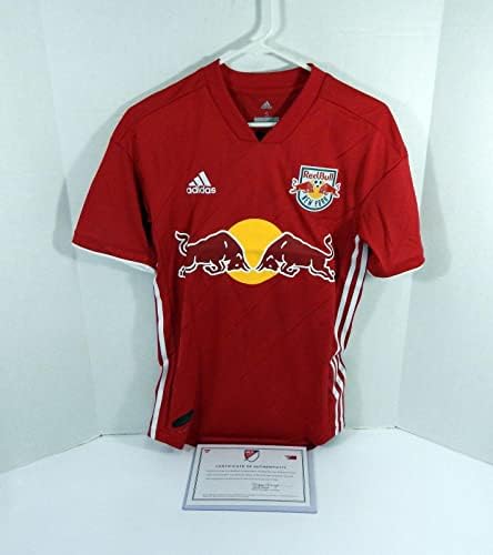 2019 New York Red Bulls Marc Rzatkowski 90 Game usado Red Jersey S 64 - camisas de futebol autografadas