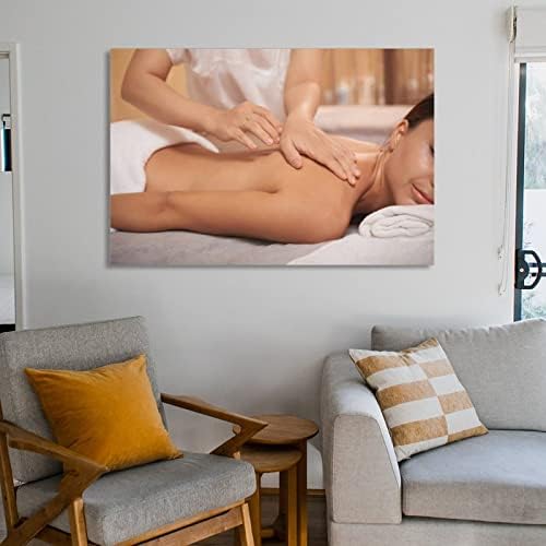 Poster de salão de beleza corporal de beleza massagem integral spa Poster Canvas Pintura Poster de