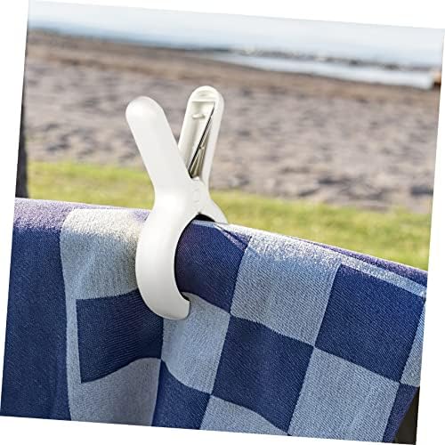 Valiclud 6pcs clipe de clipe de clipe de secagem prenúme plástico cadeira toalha clipes cadeira