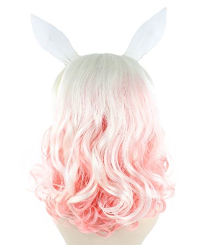Wigs2you H-1462 Barry Girl Wig, Pink, Festa de Halloween, peruca completa, peruca original, figurino, traje