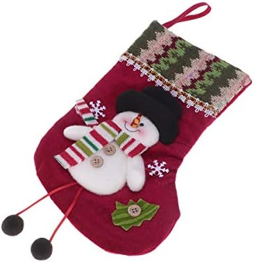 Abaodam 1pc Cartoon Christmas Stocking Candy Gift Boly Delicate Gift Packaging Saco pendurado Sock