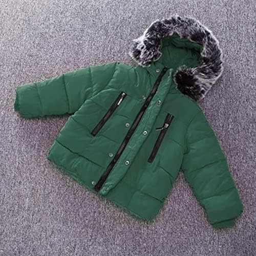 Meninos, criança, casaco de trincheira infantil garotas meninos meninos de inverno engrossel lã colarinho