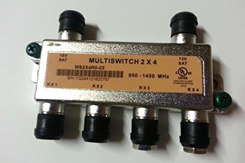 Directv Zinwell 2 x 4 Multi-Switch 950-1450 MHz-1450 MHz