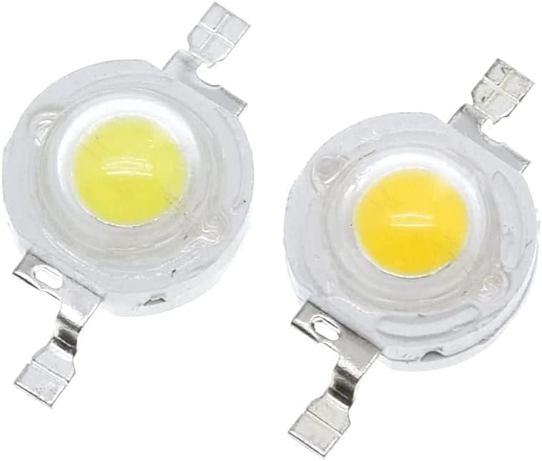 10pcs/lot de alta potência LED Chip 3W Daylight White Nature White Smd Cob Emissor Lâmpada LED LED LED