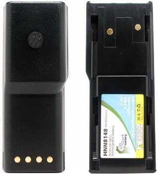 2 Pacote - Substituição para Motorola P110 Bateria - Compatível com Motorola HNN8148 Bateria de rádio bidirecional