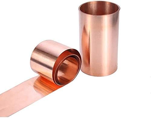 Folha de cobre de alumínio de cobre de metal xunkuaenxuan 99,9% folha de metal de cobre Cu folha 0. 01x200x1000mm