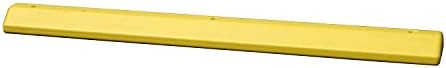 Eagle 1790y Amarelo de alta densidade de polietileno Parada de estacionamento com kit de âncora,