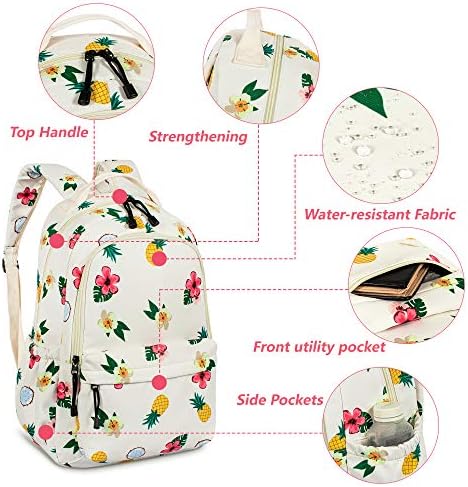 Leaper Backpack Laptop Backpack Backpack Bags da faculdade Travel Daypack Black