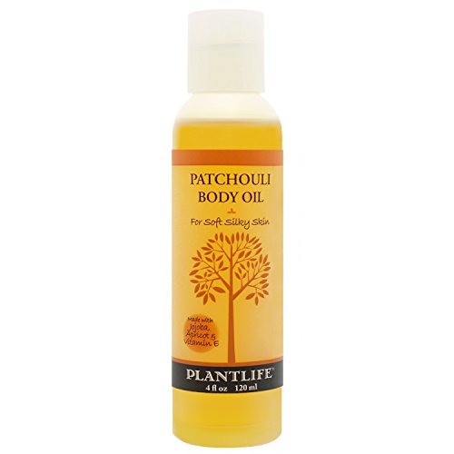 Óleo corporal Patchouli Patchouli - formulado para pele macia e sedosa usando óleos vegetais ricos que absorvem
