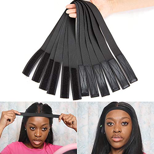 Elastic Bands for Sewing Wigs Hair 26 polegadas Wig Band para derretimento de renda 6pcs Fazendo acessórios