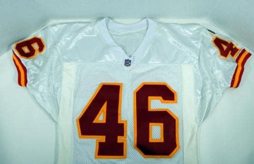 1995 Kansas City Chiefs Victor Jones 46 Game usou White Jersey DP06115 - Jerseys de jogo NFL não assinado