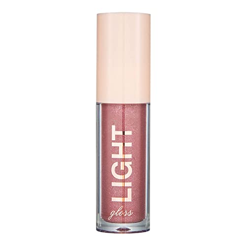 Little Girls Lip Gloss Natural água tinta líquida Luz de vidro 12 cores hidratante hidratante Lip Lip