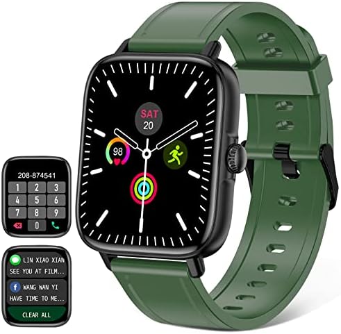 Choiknbo Smart Watch 1.7 Touch Screen Chamada Resposta Receba /Dial