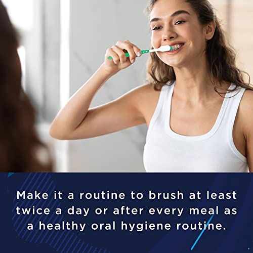 Escova de dentes manual de gurunanda para adultos e crianças - limpeza extra com cerdas macias para