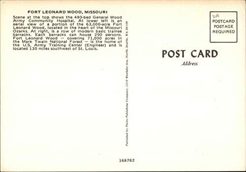 Fort Leonard Wood St. Robert, Missouri Mo original Vintage Post -Card